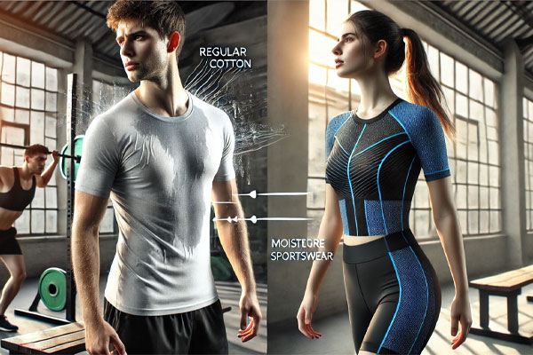 تجربه ورزشکاران از استفاده از لباس ورزشی ضد تعریق