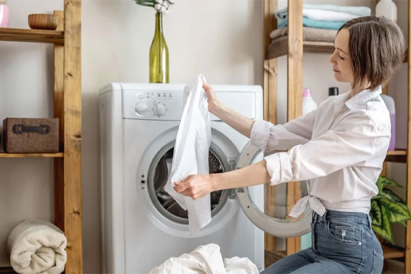 روش شستن لباس سفید در لباسشویی