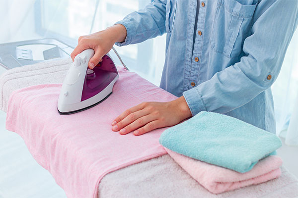 آماده‌سازی قبل از اتو کردن