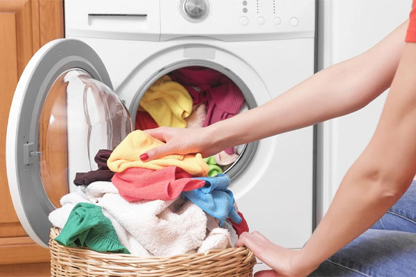 چقدر لباس باید در لباسشویی بریزیم