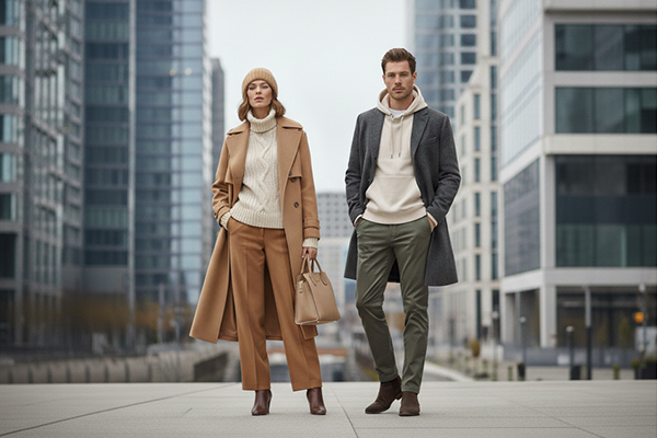 استایل های لایه ای ترند برای پاییز و زمستان